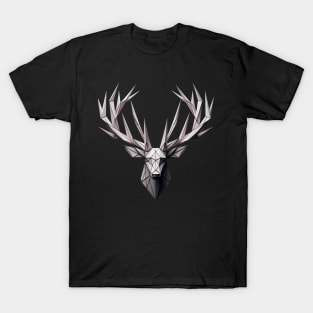 Geometric deer horns T-Shirt